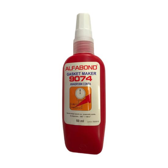 Alfabond 9074 Portakal Renkli Sıvı Conta 50 ml | Eksen Oil Seals